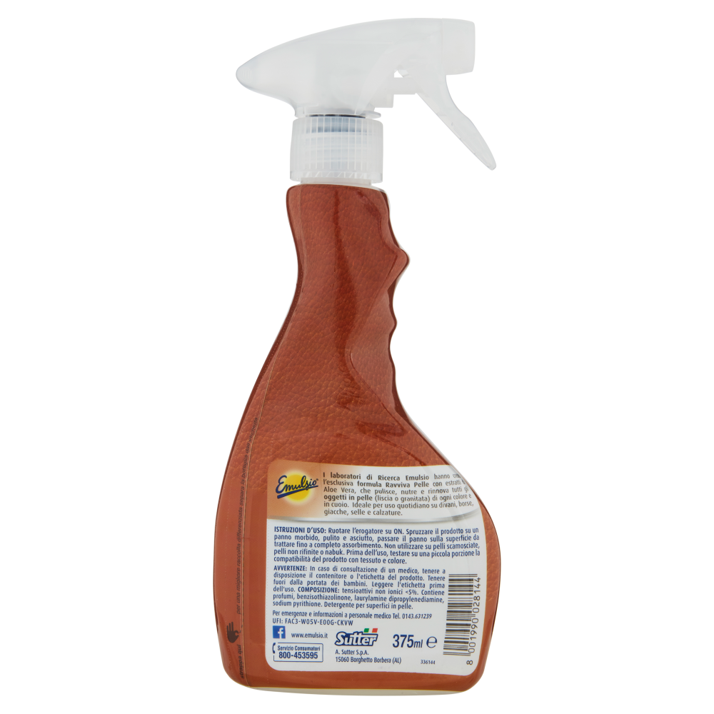 Emulsio Ravviva Pelle e Cuoio 375 ml