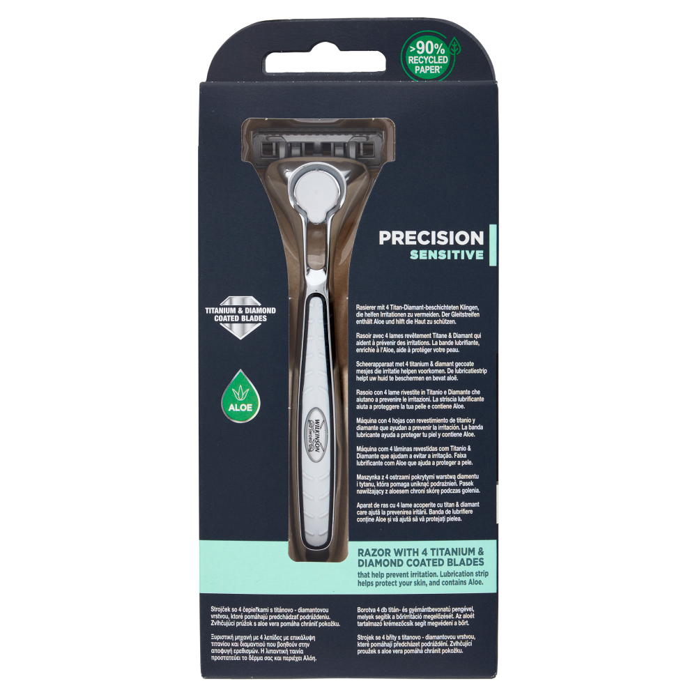 Wilkinson Sword Rasoio Quattro Essential 4 Sensitive
