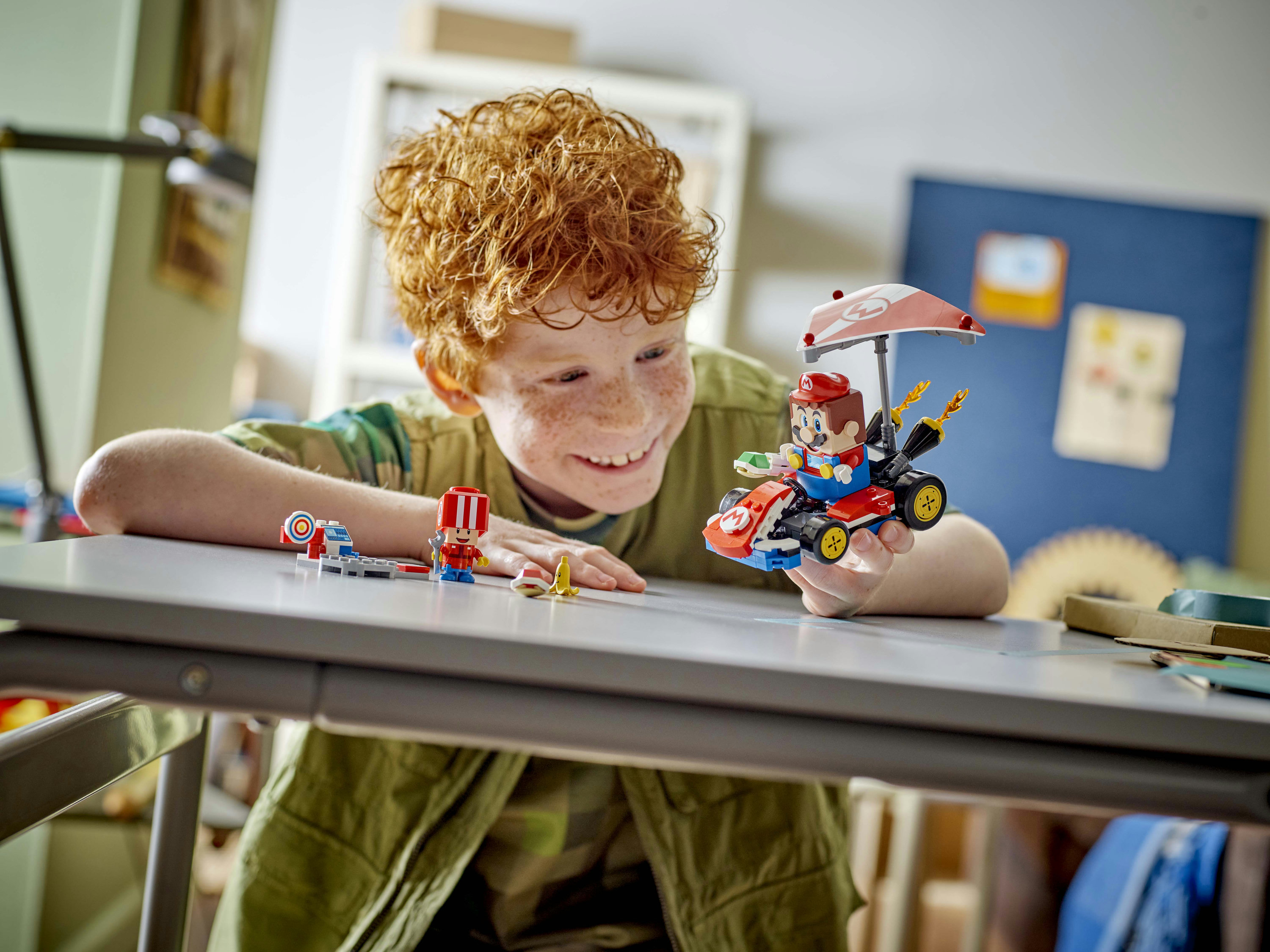 LEGO Super Mario 72032 Mario Kart : Kart Standard, Macchina Giocattolo con Toad, Giochi per Bambini 7+ Nintendo da Collezione