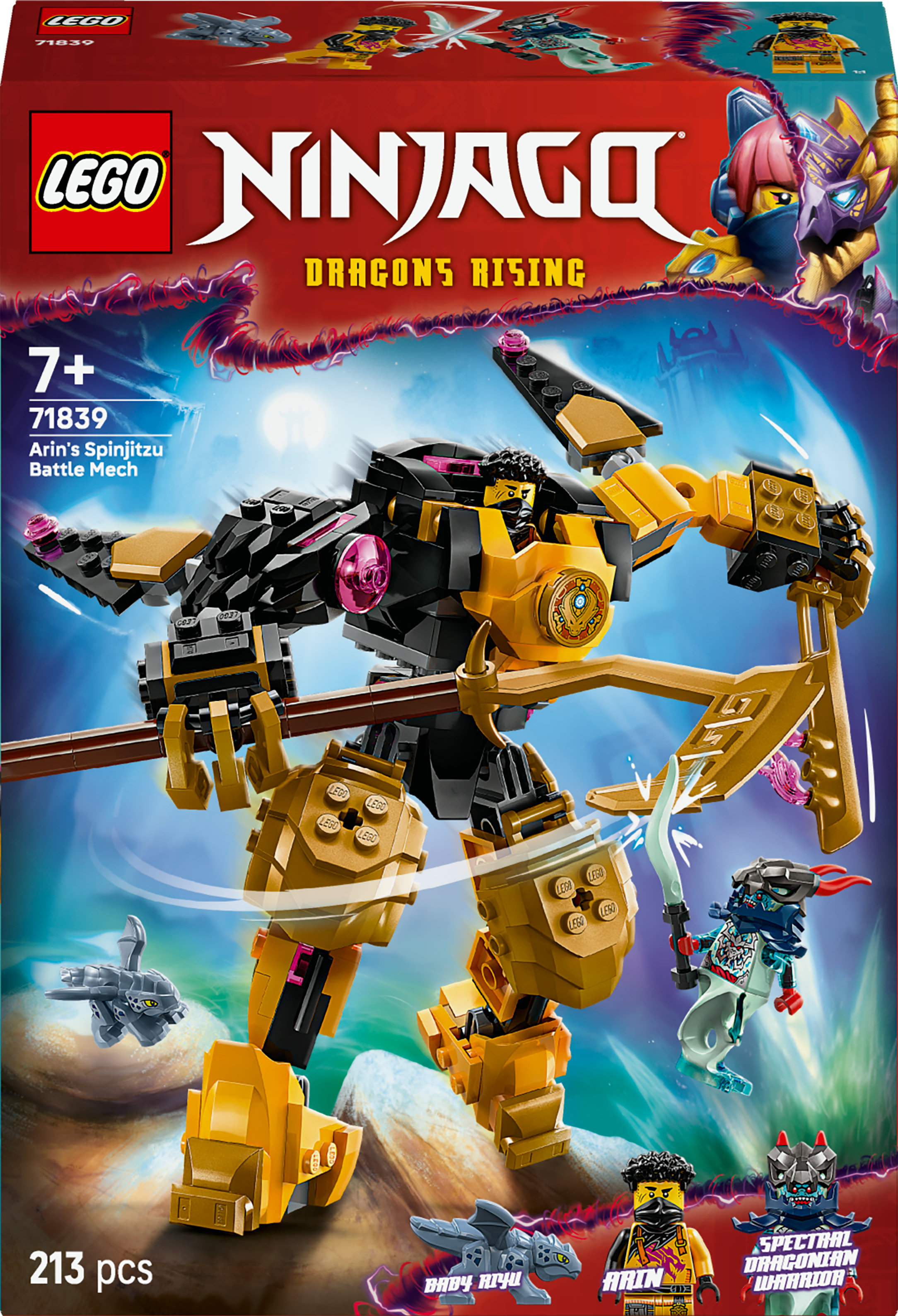 LEGO NINJAGO Battle Mech Spinjitzu di Arin