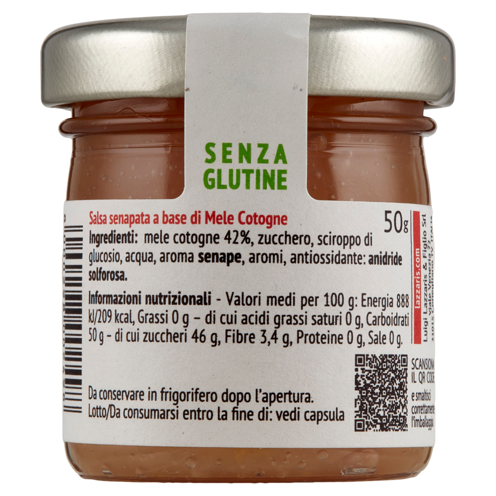 Lazzaris Mele Cotogne salsa 50 g