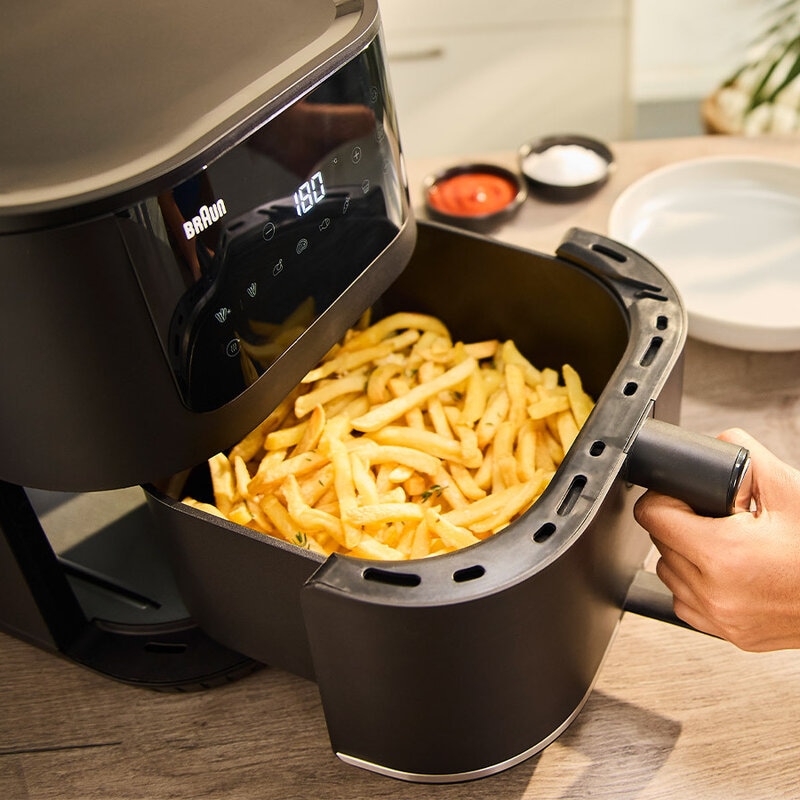 Braun HF5030 Singolo 6 L Indipendente 1700 W Friggitrice ad aria calda Nero