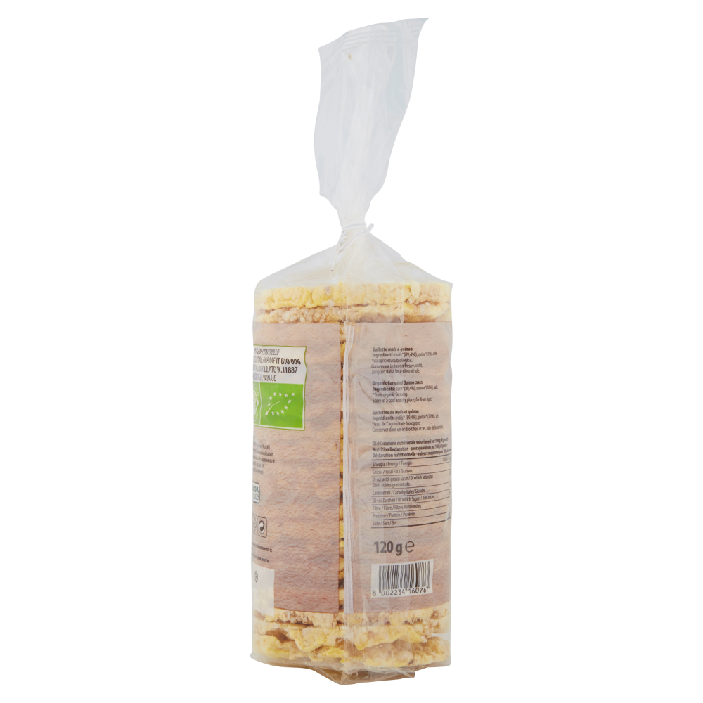 Trevisan Bio Gallette Mais e Quinoa 120 g