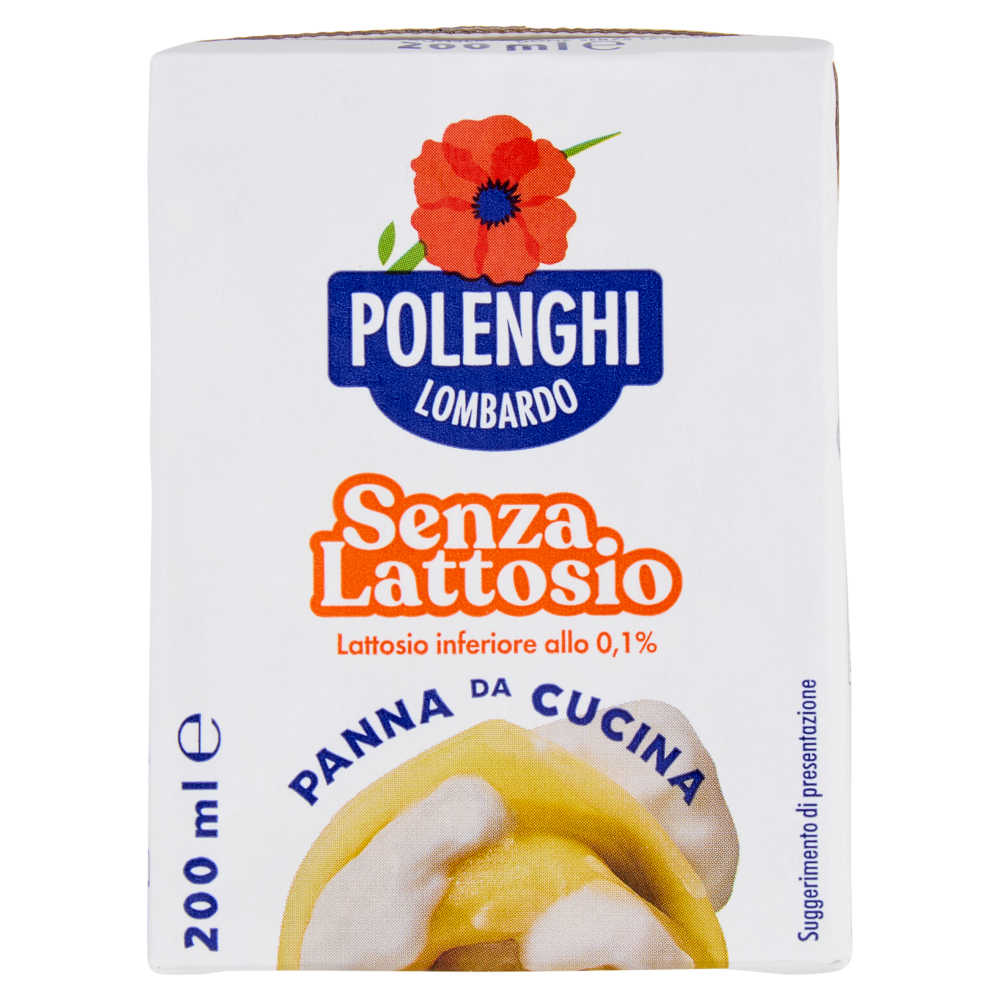 Polenghi Lombardo Senza Lattosio Panna da Cucina 200 ml