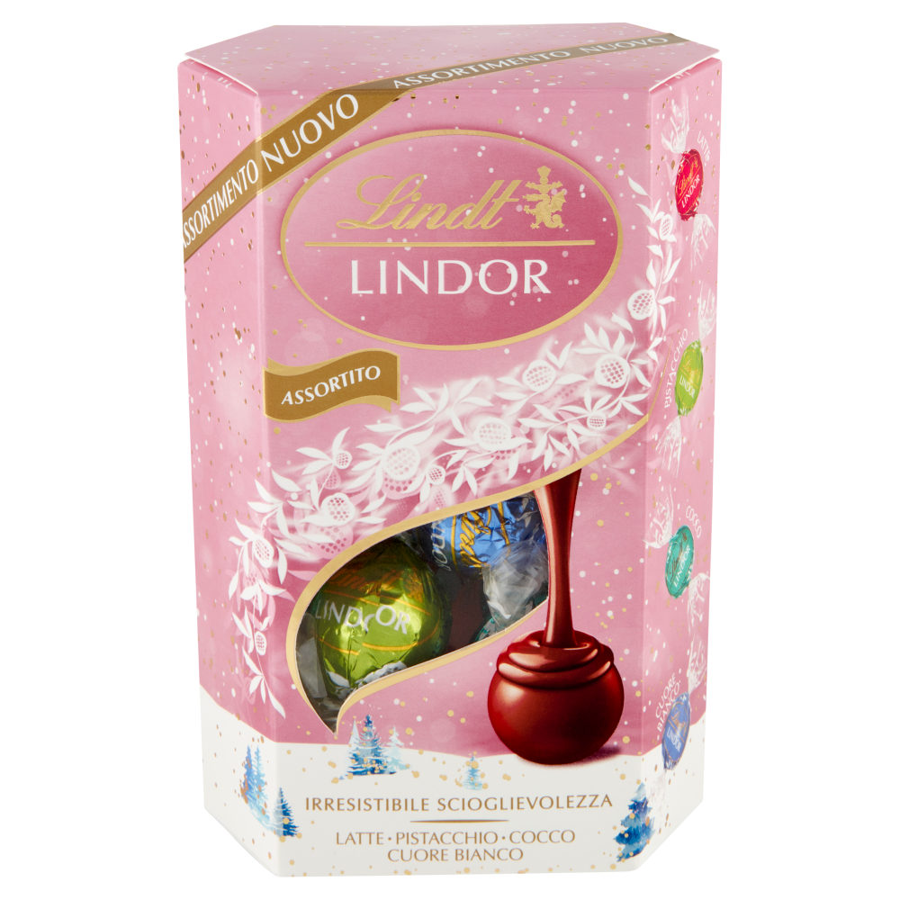 Lindt Cioccolatini Lindor Cioccolatini assortiti limited edition Scatola 200 g