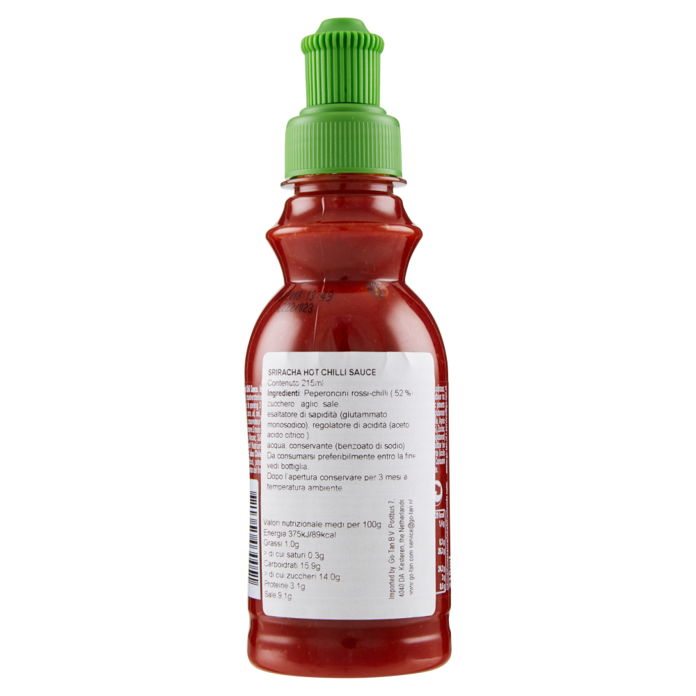 Go-Tan Sriracha Sauce Hot Chilly Sauce 215 ml