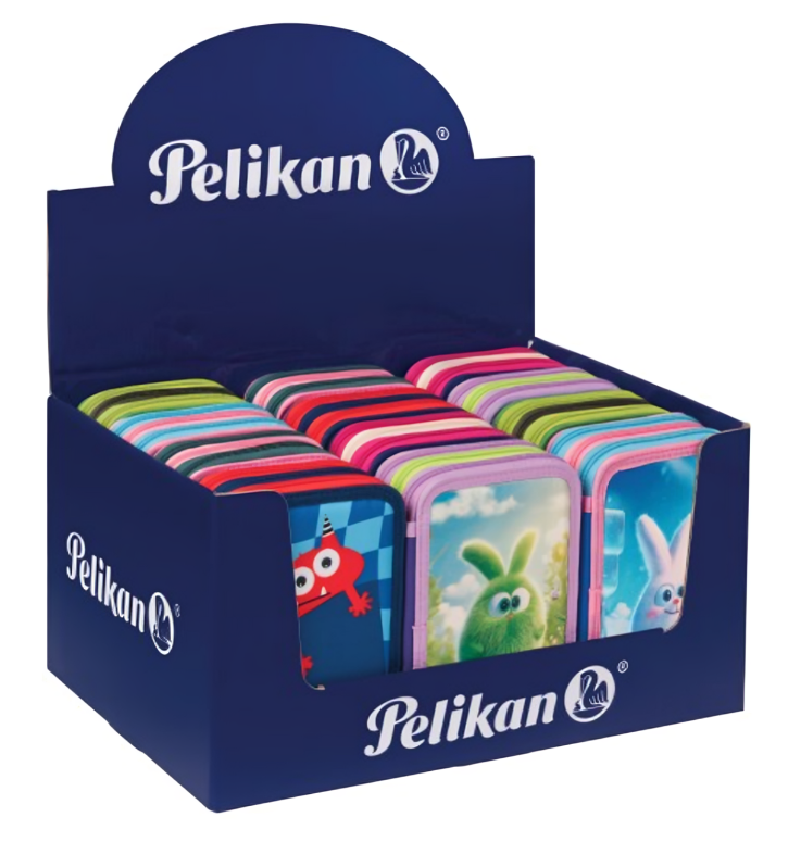 Pelikan 400207261 astuccio per matita Astuccio portamatite Tessuto Colori assortiti