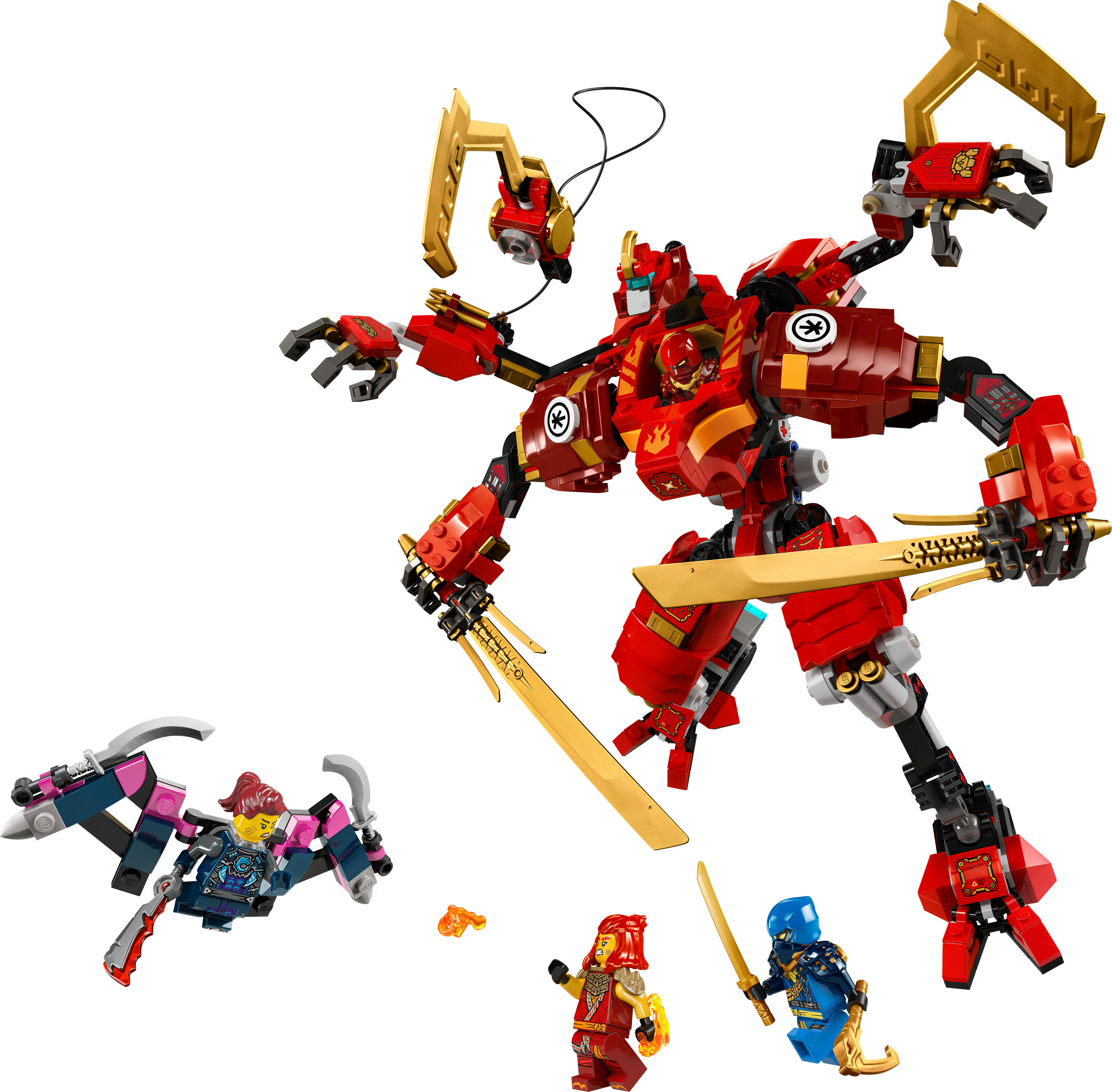 LEGO NINJAGO Climber Mech ninja di Kai
