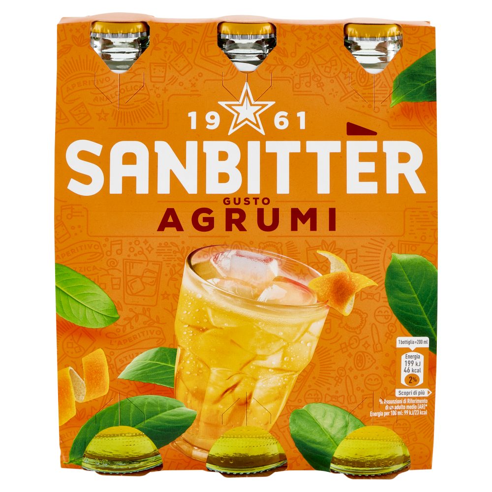 SANBITTER Agrumi 3 x 20 cl