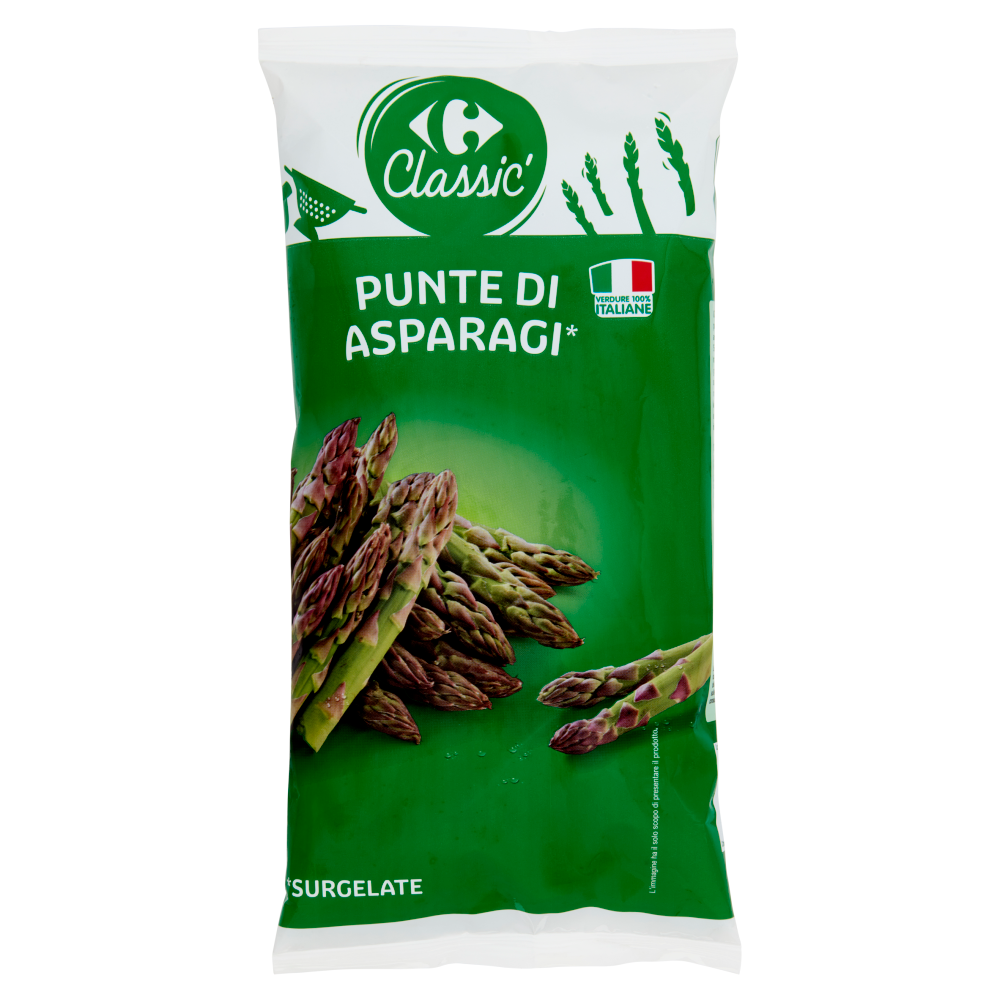 Carrefour Classic Punte di Asparagi Surgelate 300 g