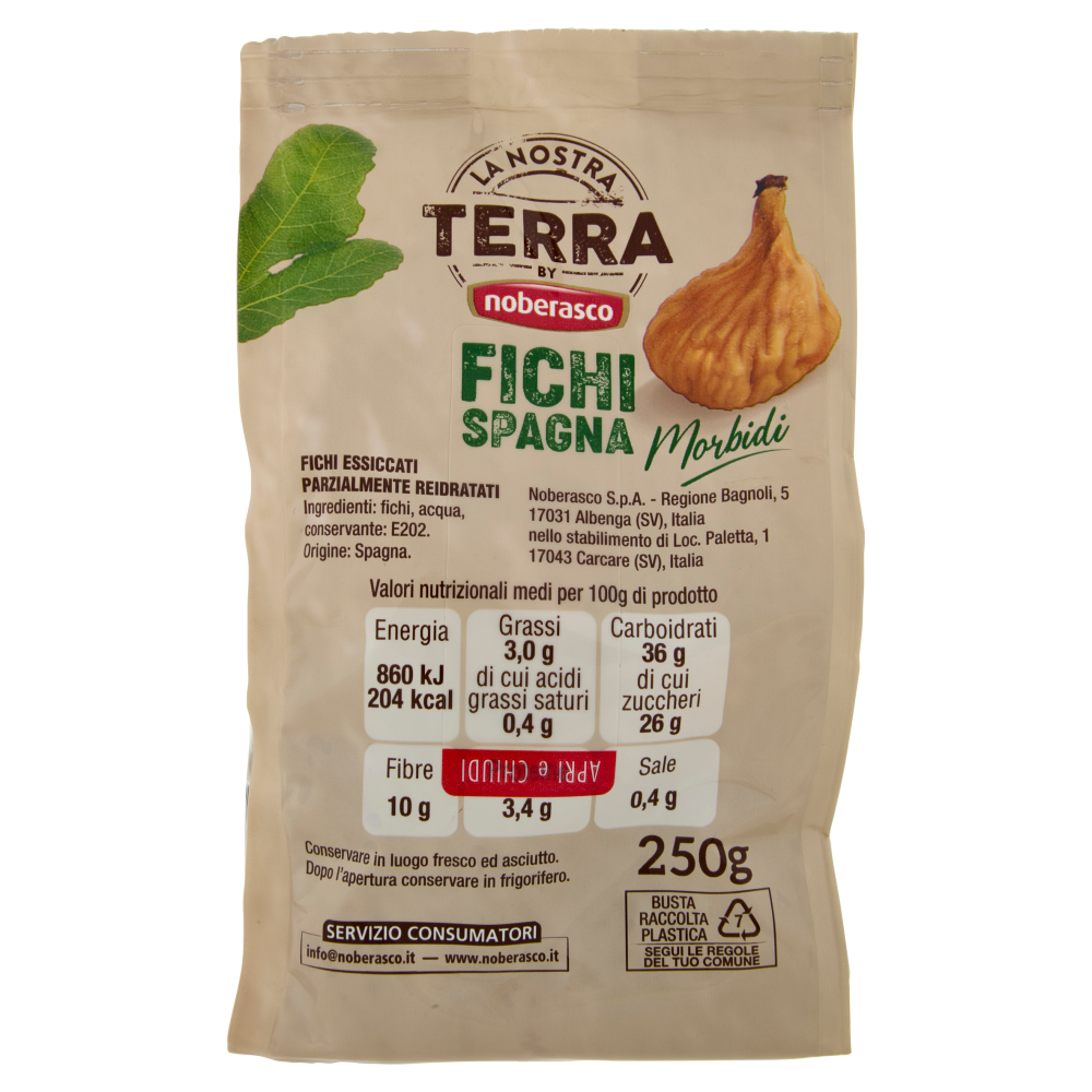 La Nostra Terra Fichi Spagna Morbidi 250 g