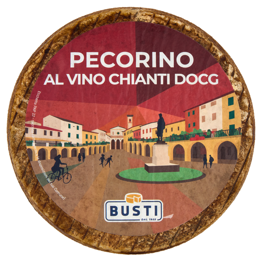 Busti Pecorino al Vino Chianti DOCG