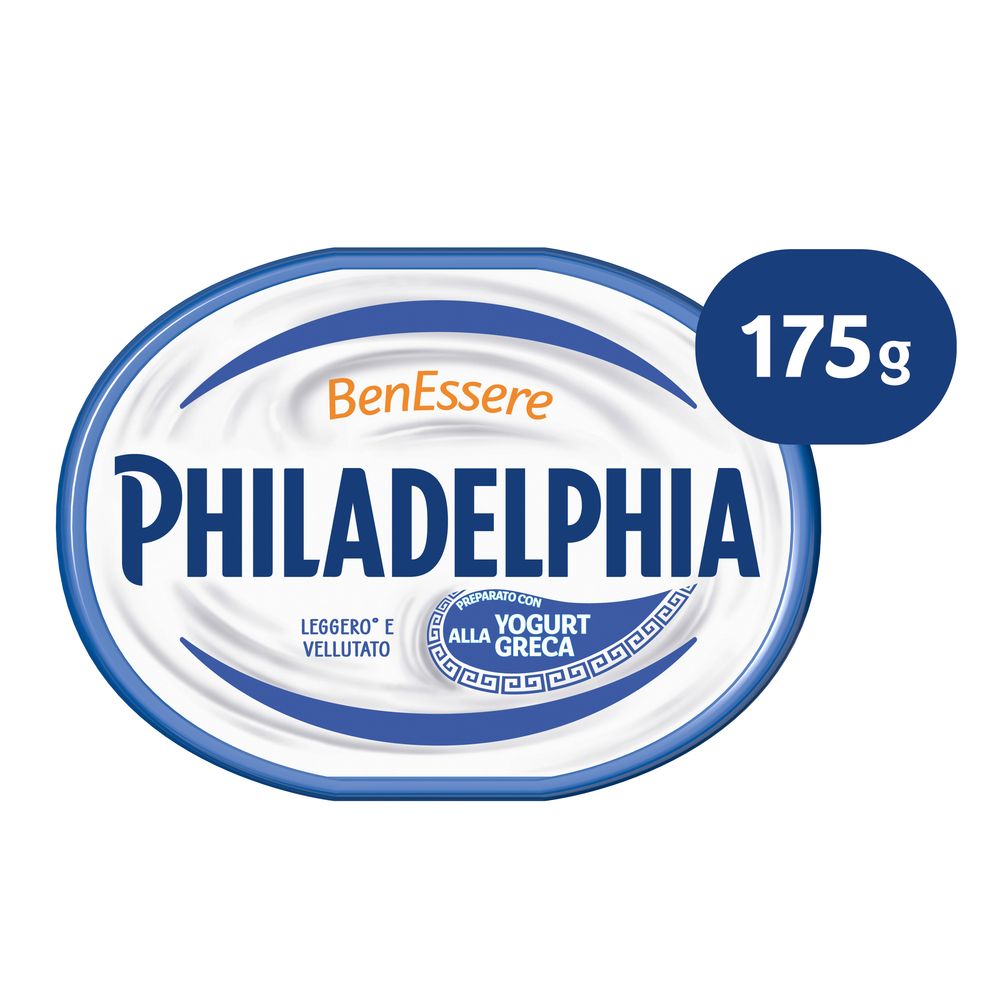 Philadelphia Yogurt Greco Latticino Leggero e Vellutato Preparato con Yogurt alla Greca Vaschetta 175g