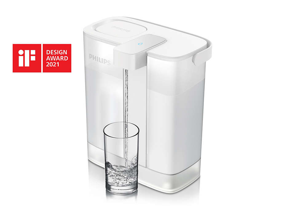 Philips AWP2980WH/24 Filtraggio acqua Filtro per acqua da bancone 3 L Bianco