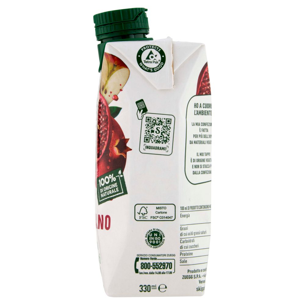 Zuegg Skipper Melograno Senza zuccheri aggiunti 330 ml