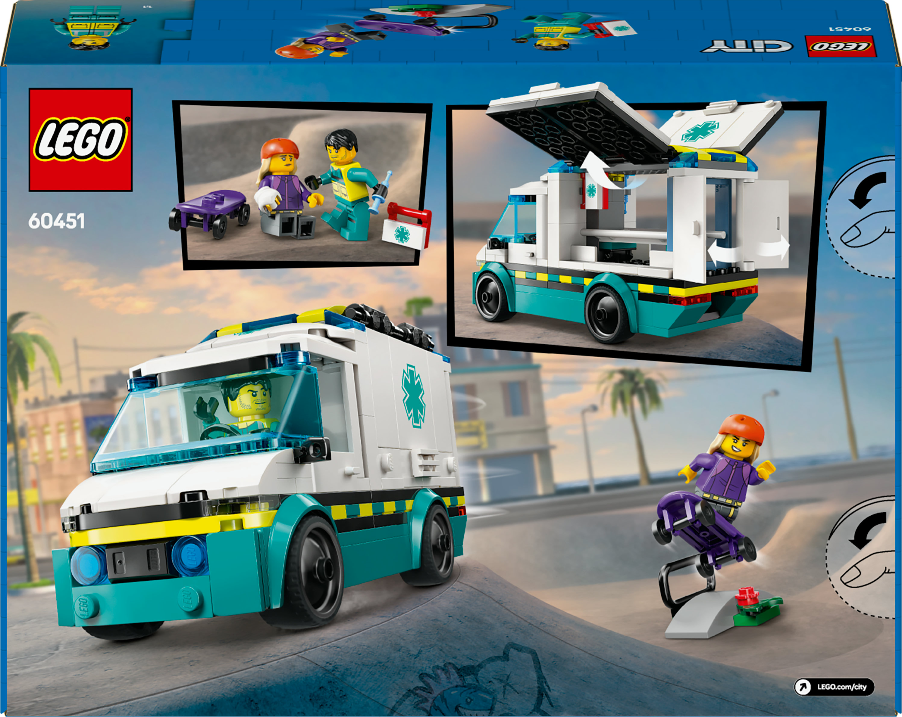 LEGO City Ambulanza di emergenza