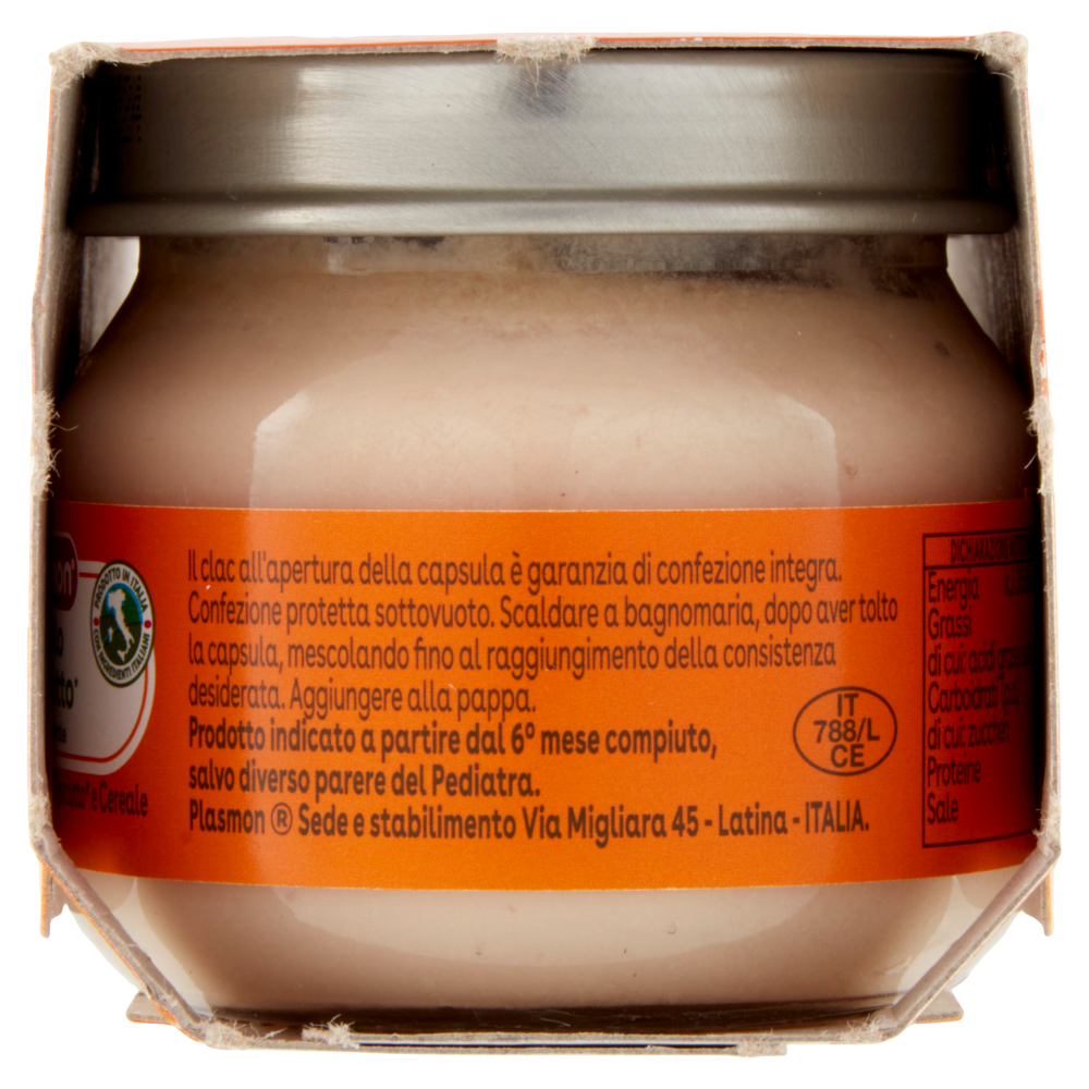 Plasmon Omogeneizzato Vitello Prosciutto* con cereale 2 x 80 g