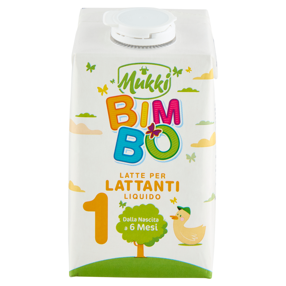 Mukki Bimbo Latte per Lattanti Liquido 1 500 ml