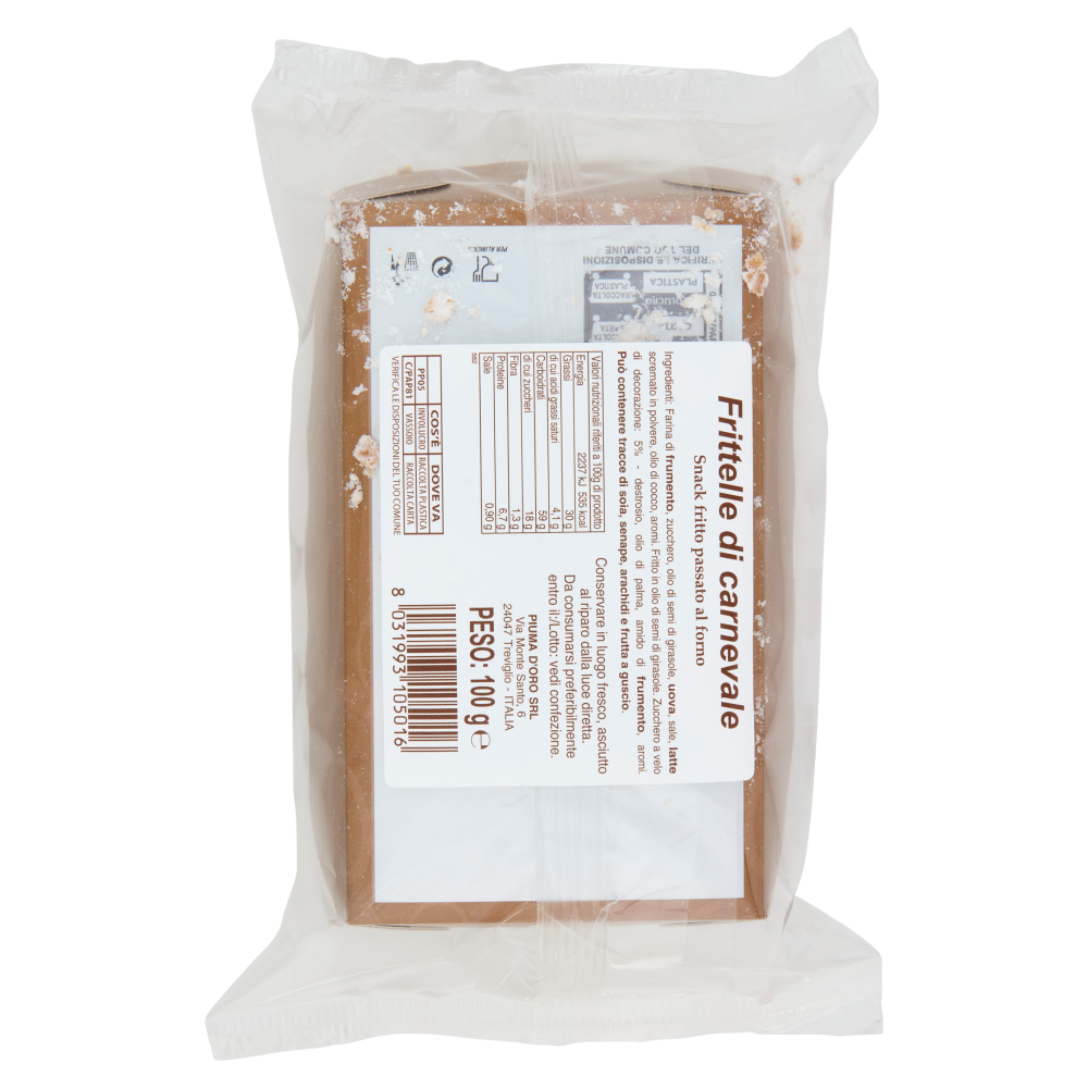 Frittelle di carnevale 100 g