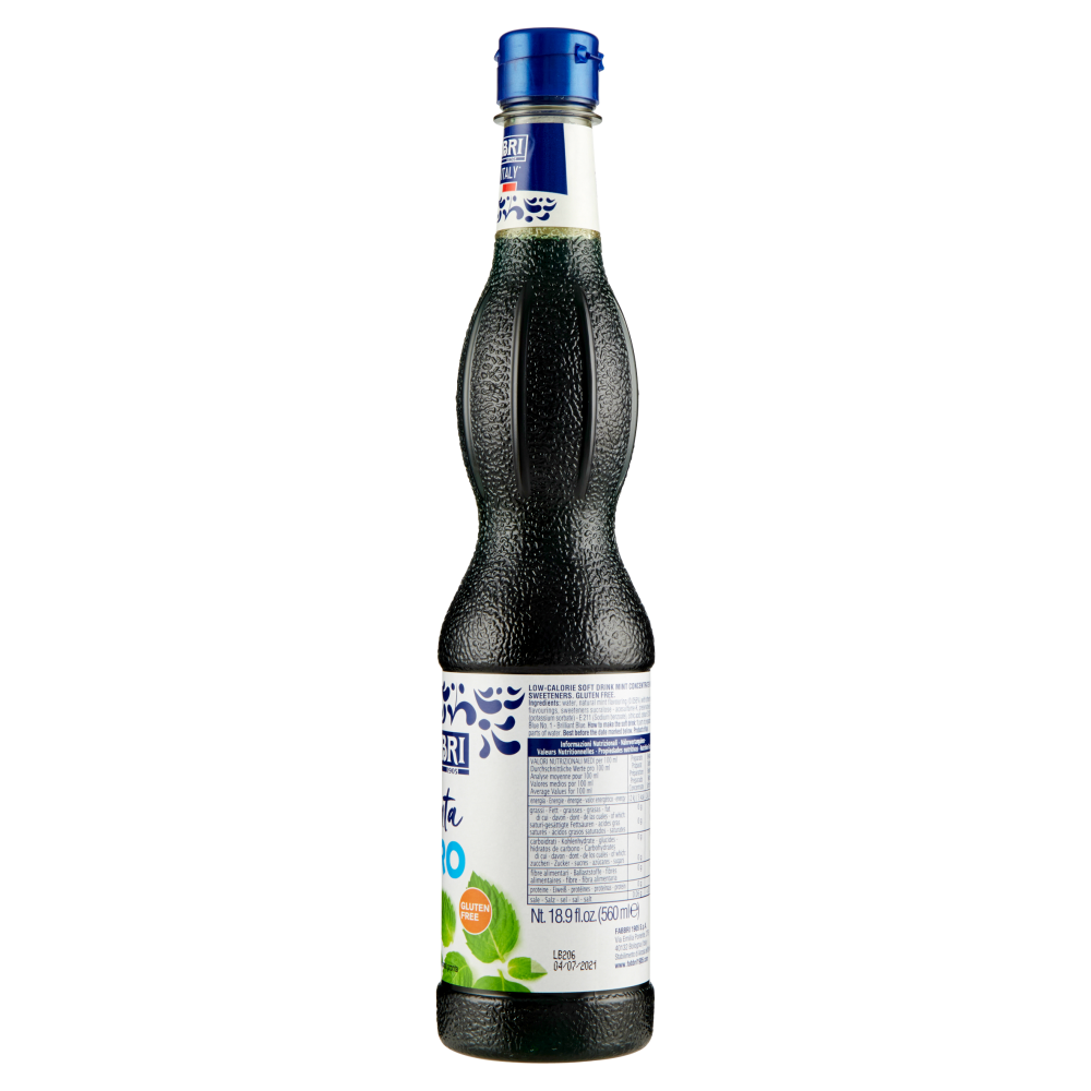 Fabbri Zero Menta 560 ml