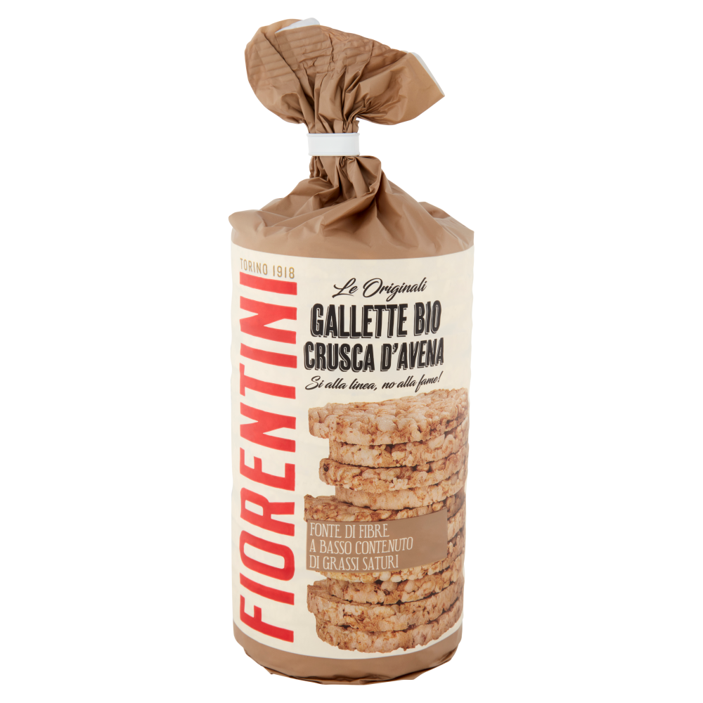 Fiorentini le Originali Gallette Bio Crusca d'Avena 100 g