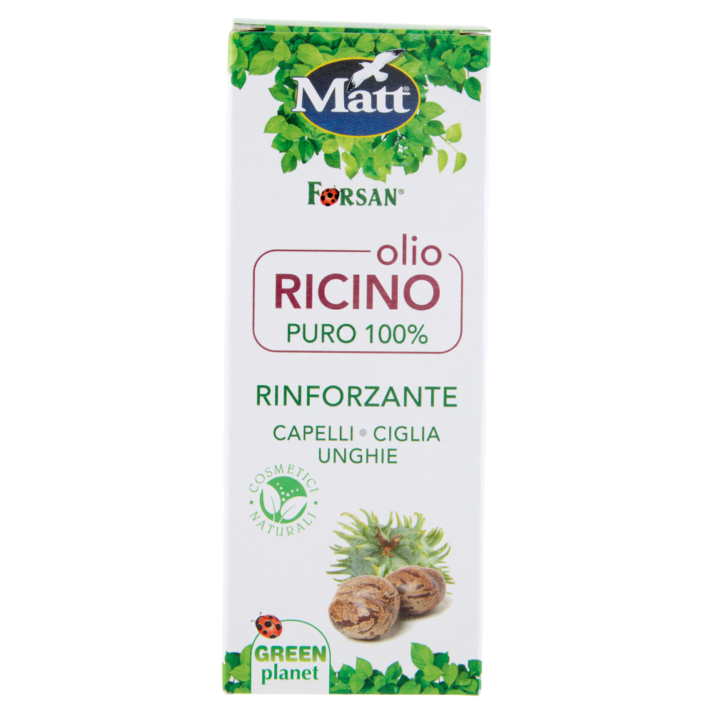 Matt olio Ricino Rinforzante Capelli - Ciglia - Unghie 100 ml