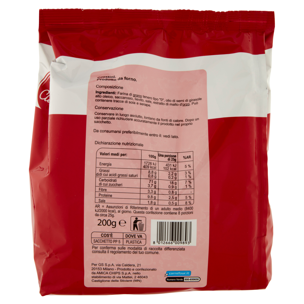 Carrefour Classic Crostini Classici 200 g