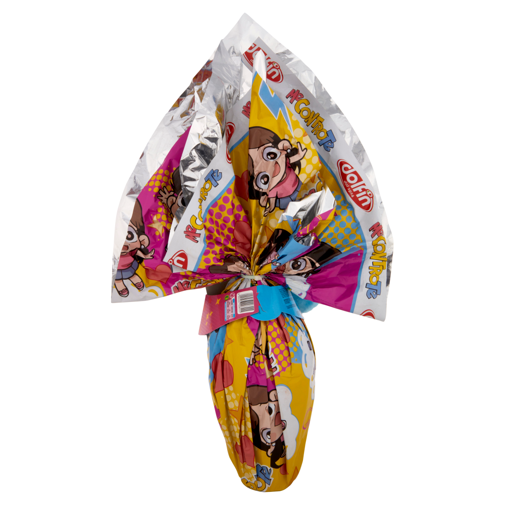 dolfin Uovo di Cioccolato al Latte Finissimo Me Contro Te 320 g