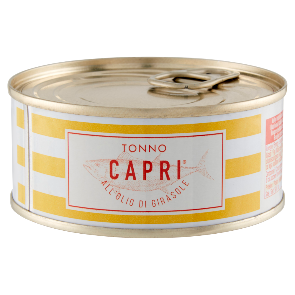 Capri Tonno all'Olio di Girasole 160 g