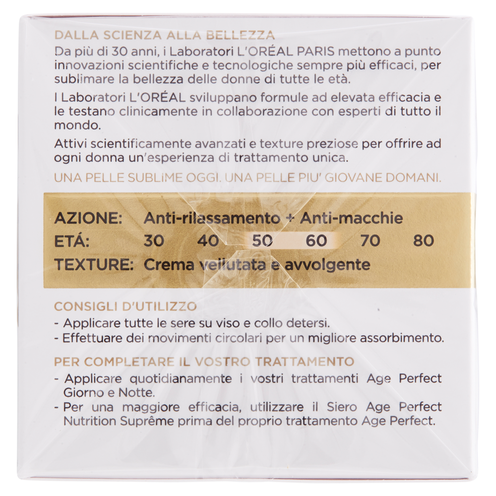 L'Oréal Paris Age Perfect Trattamento re-idratante notte pelli mature 50 ml