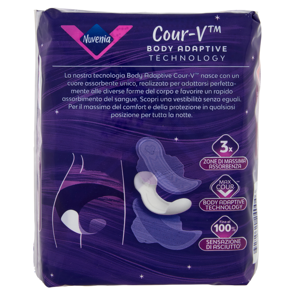 Nuvenia goodnight Ultra Large+ con Ali 10 pz