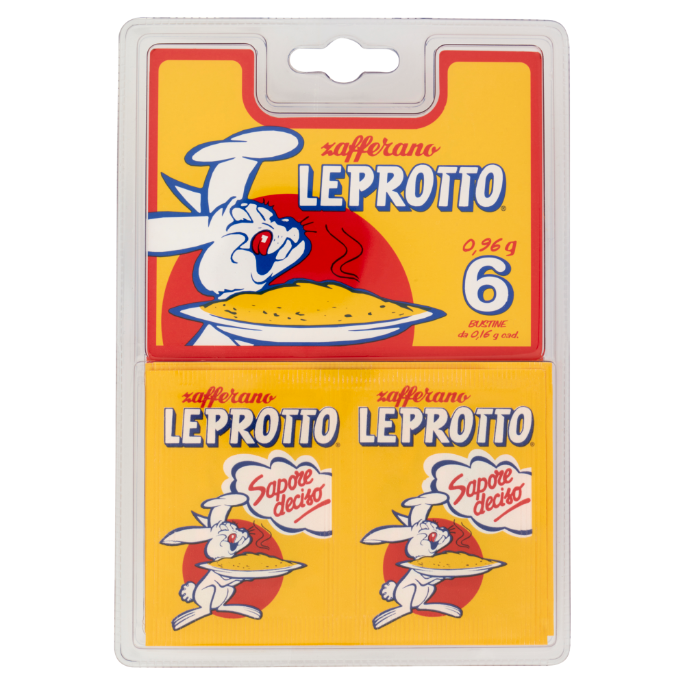 Leprotto zafferano 6 x 0,16 g