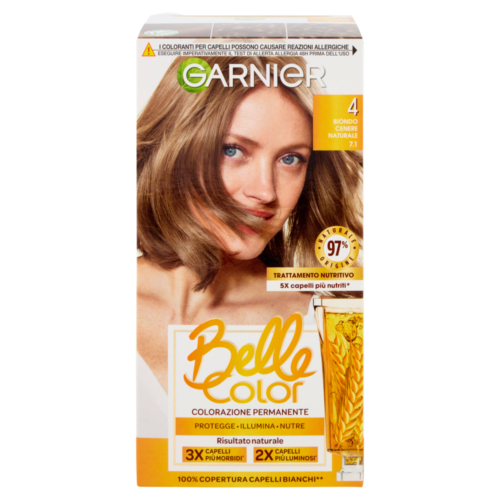 Garnier Belle Color Colorazione Permanente 4 Biondo Cenere Naturale 7.1
