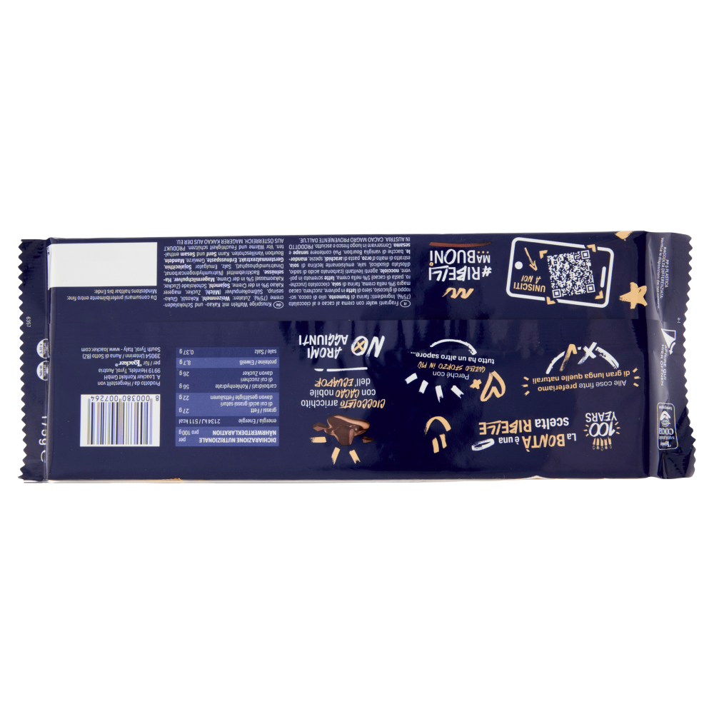 Loacker Classic Cremkakao Wafer con crema al Cioccolato e Cacao Nobile dell'Ecuador Wafers 175g