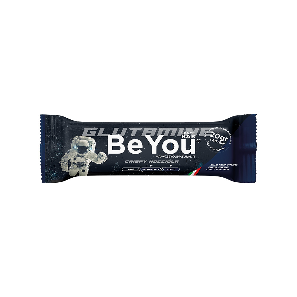 BeYou, SPACE BAR Glutamine Crispy Nocciola 60 g