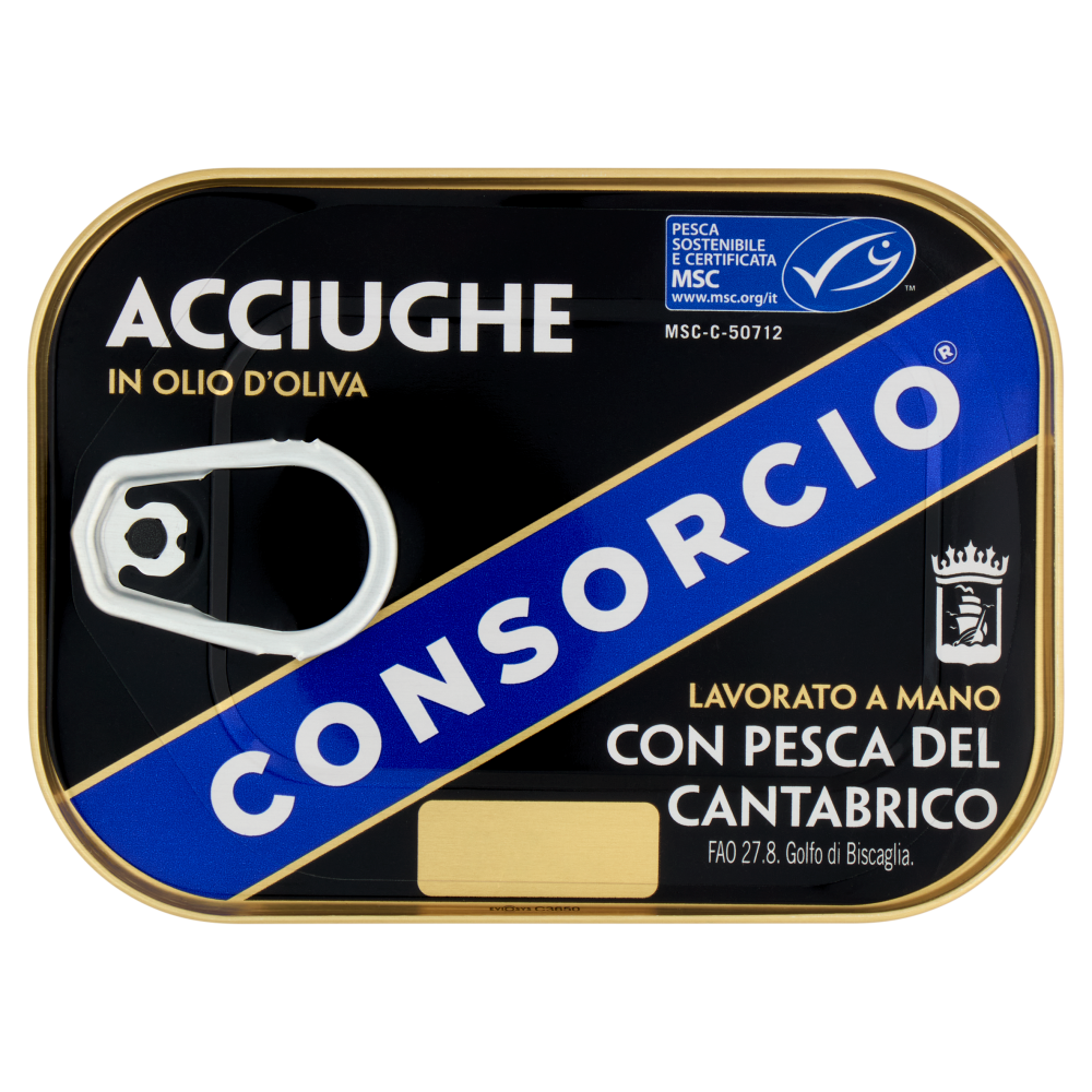 Consorcio Acciughe in Olio d'Oliva 74 g