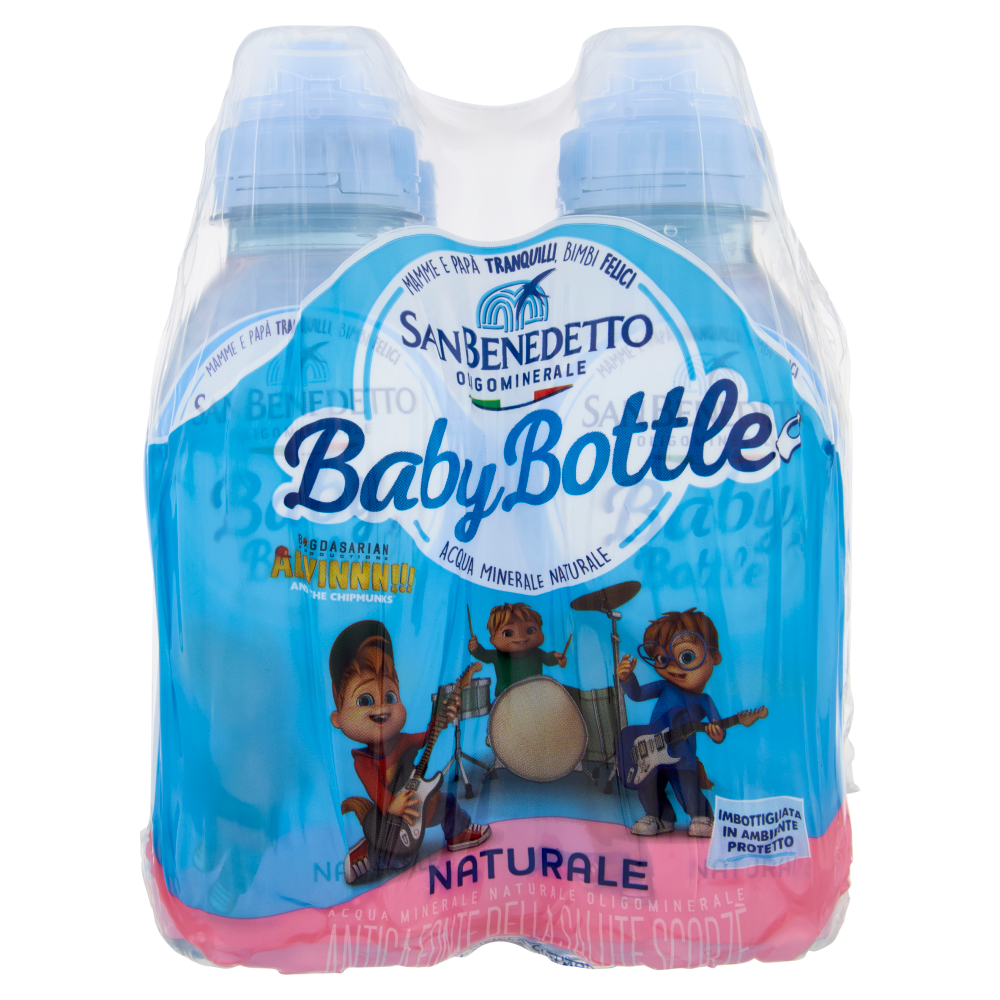 San Benedetto Baby Bottle Naturale P&P fardello 4x0,25L
