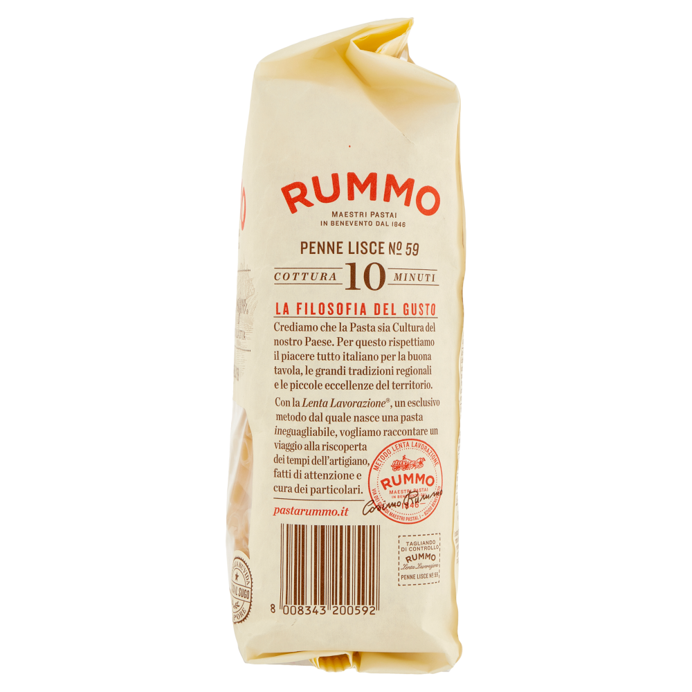 Rummo Penne Lisce N° 59 500 g