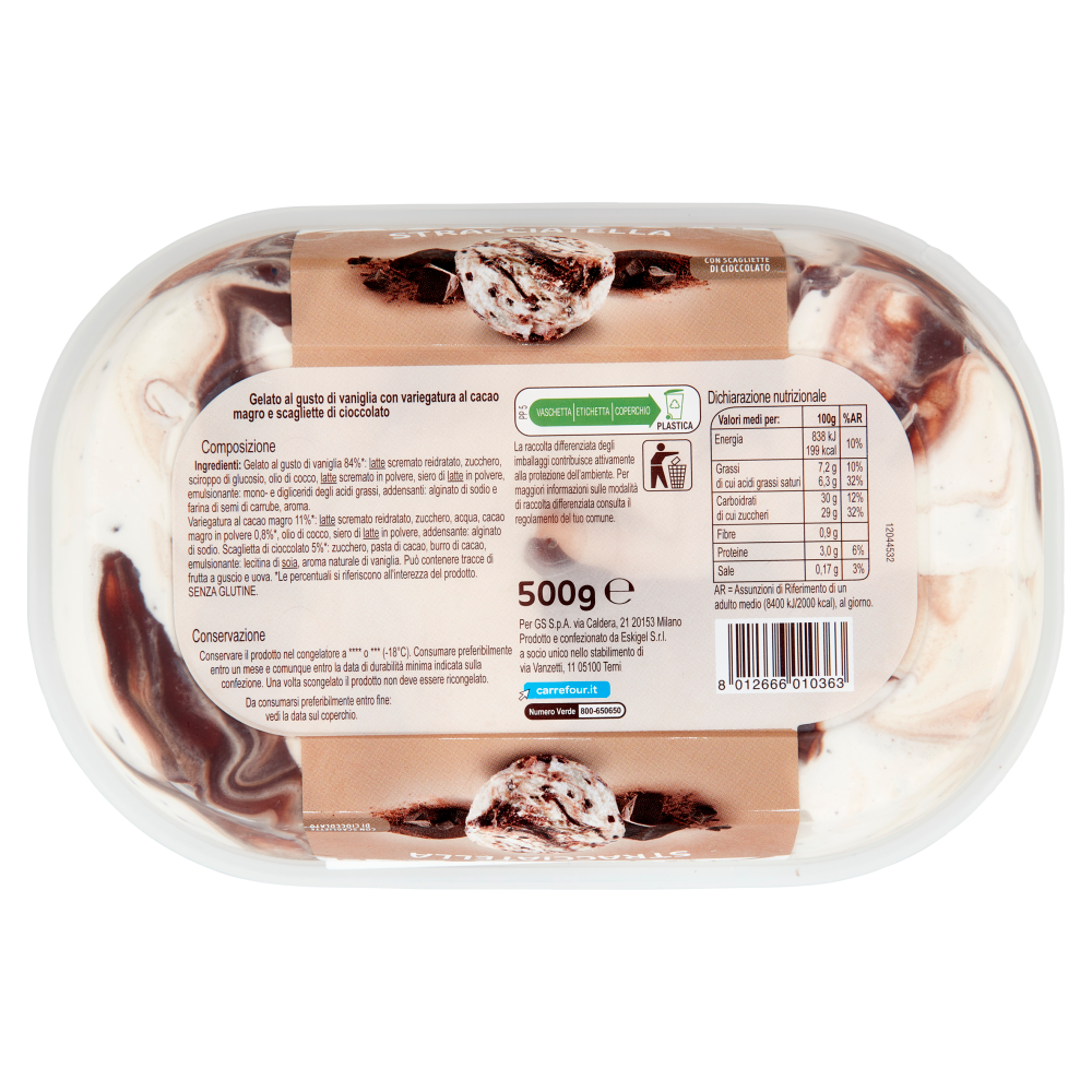 Carrefour Classic Stracciatella 500 g