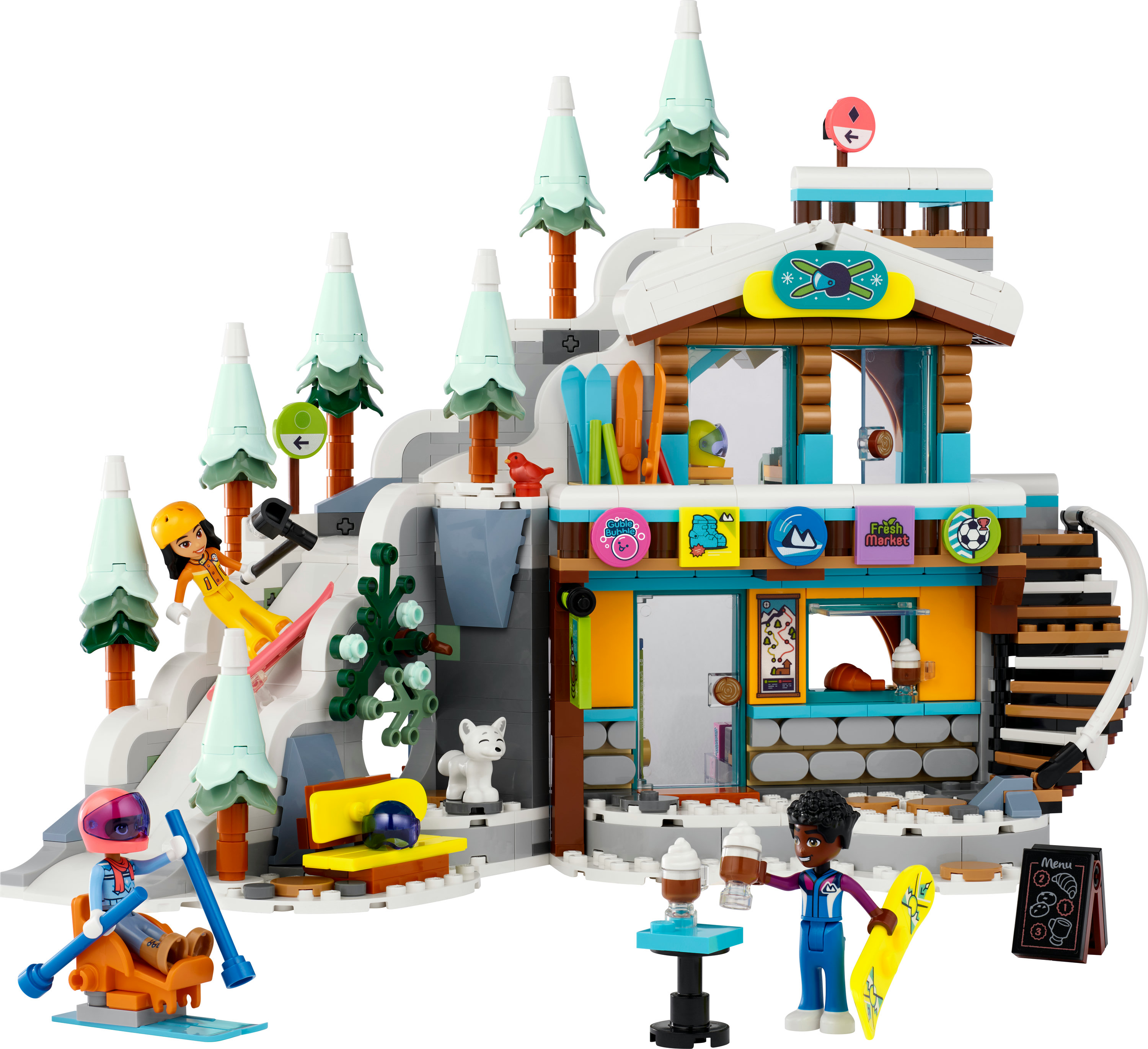 LEGO Friends Pista da sci e baita