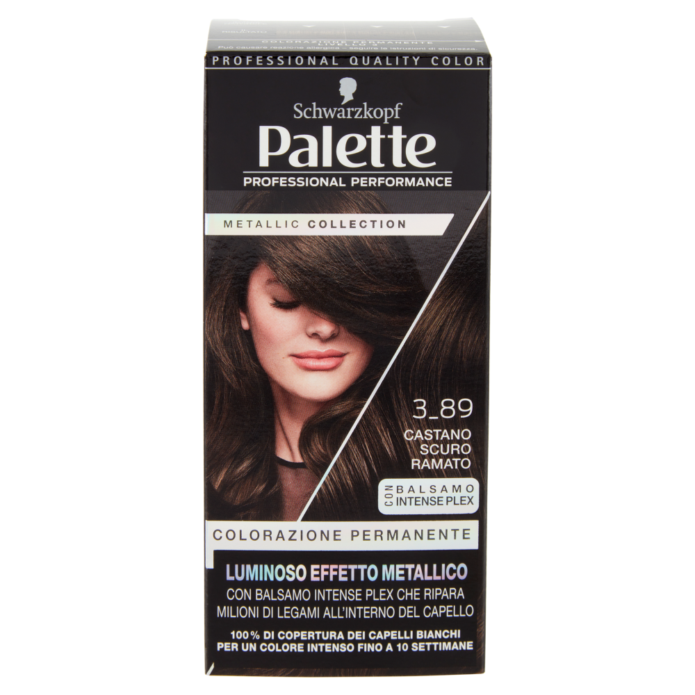 Palette Metallic Collection 3_89 Castano Scuro Ramato