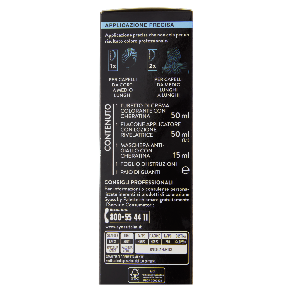Syoss By Palette Colorazione Permanente 6_46 Biondo Scuro Freddo