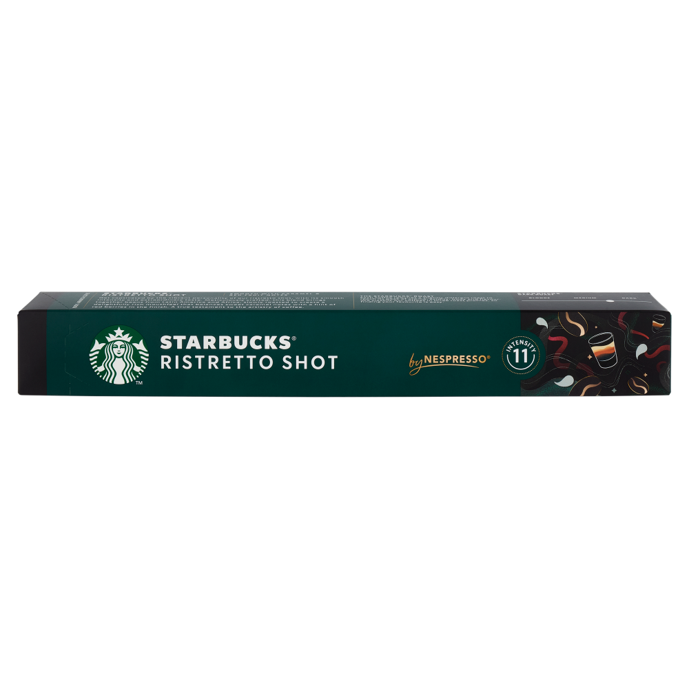 STARBUCKS Ristretto Shot by Nespresso Caffè Ristretto 10 Capsule 57g