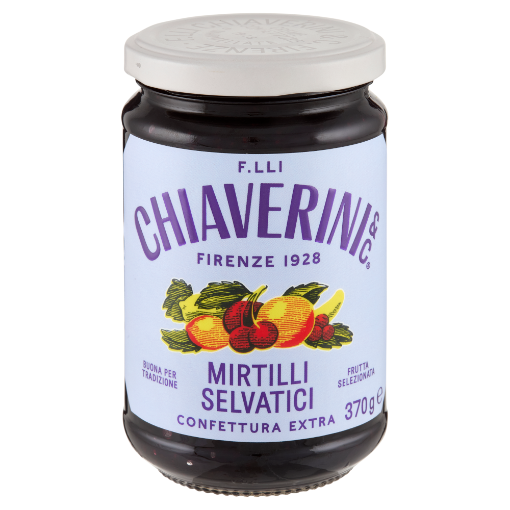 F.lli Chiaverini & C. Mirtilli Selvatici Confettura Extra 370 g