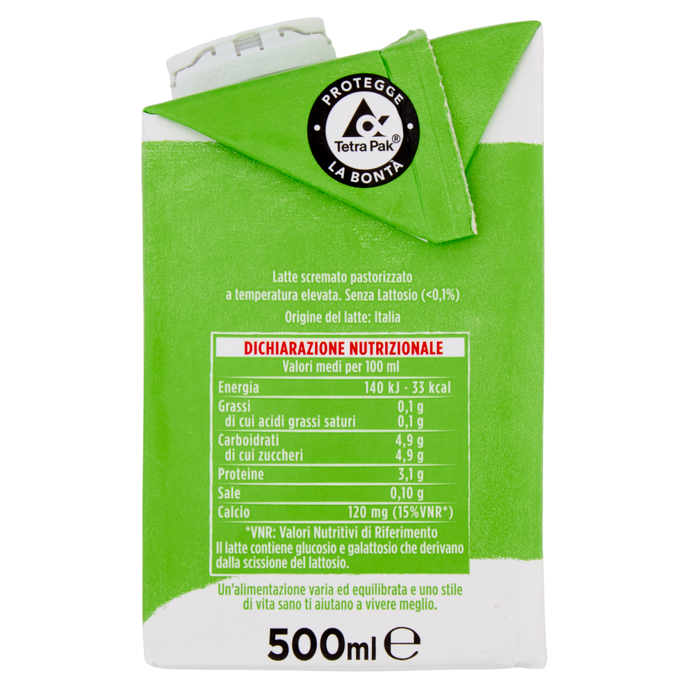 Granarolo Benessere Accadì Senza Lattosio Senza Grassi 500 ml