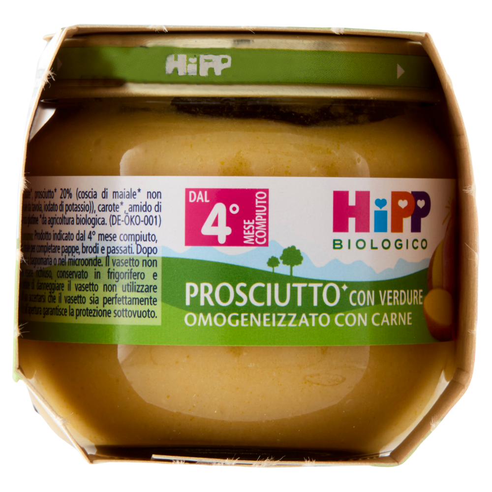 HiPP Biologico Omo Prosciutto* con Verdure 2 x 80 g