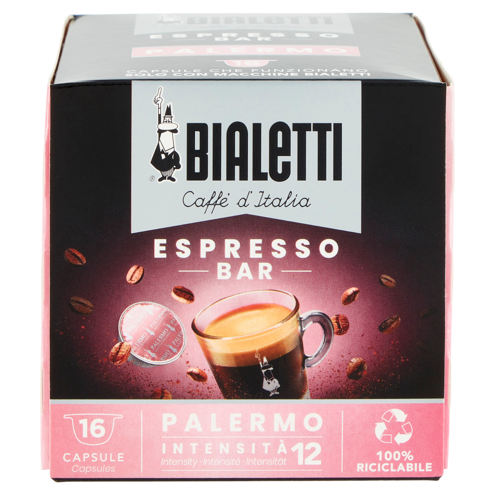 Bialetti Caffè d'Italia Espresso Bar Palermo 16 Capsule 112 g