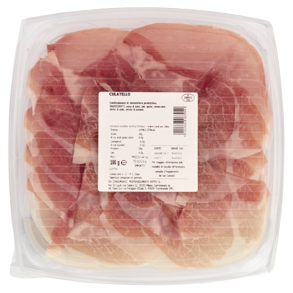 Carrefour Selection il Culatello 100 g