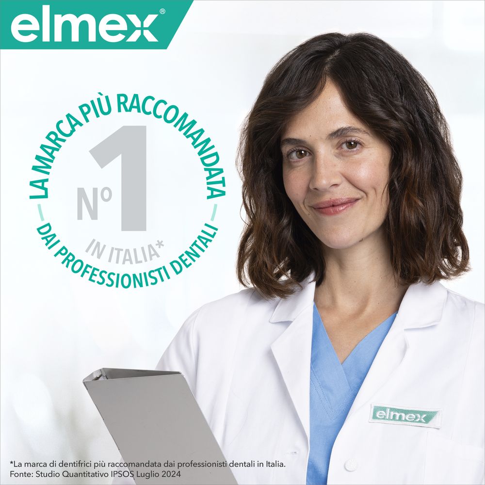 elmex dentifricio Sensitive Gentle White Sbiancante denti sensibili 75 ml