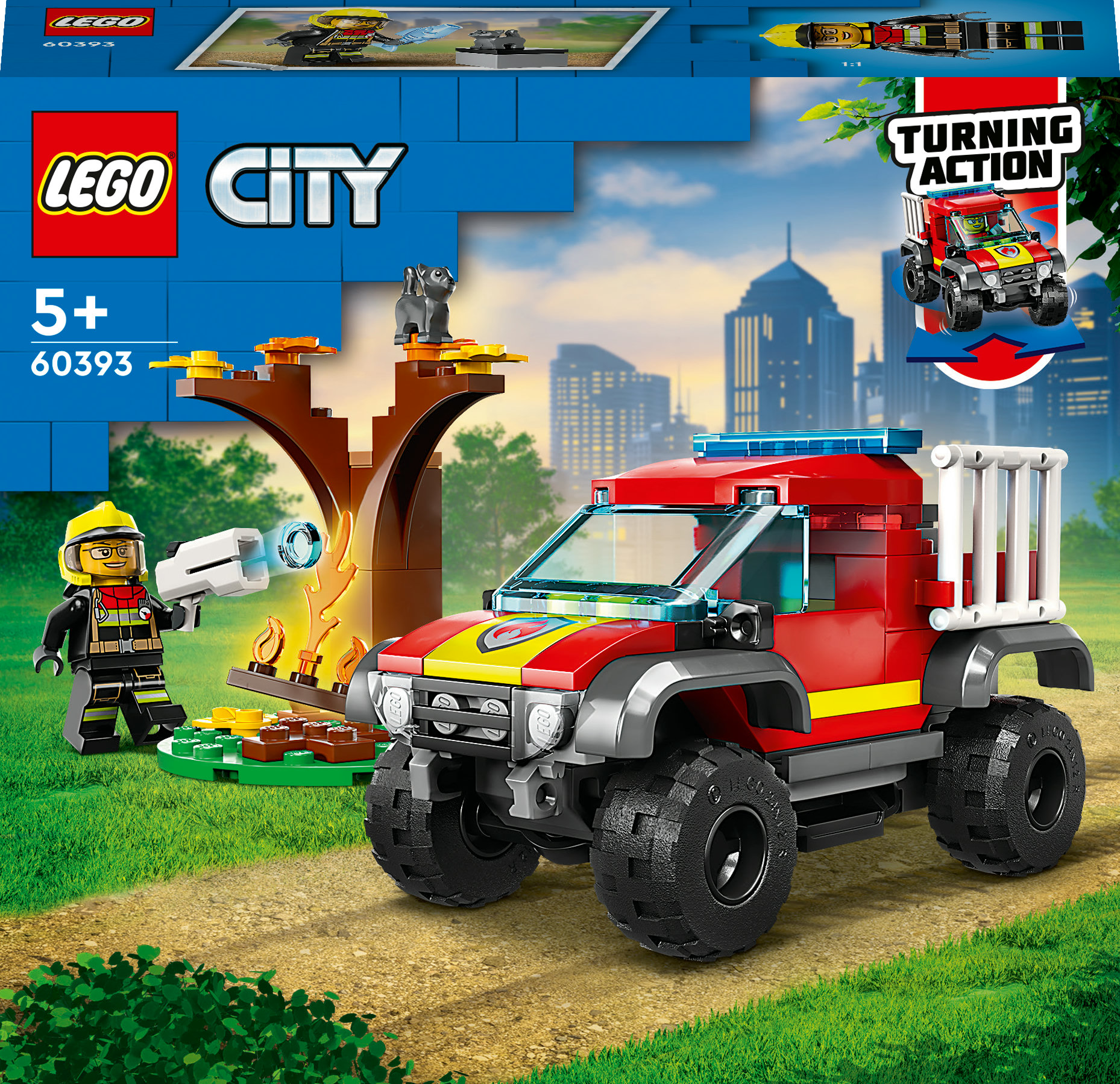 LEGO City Soccorso sul fuoristrada dei pompieri